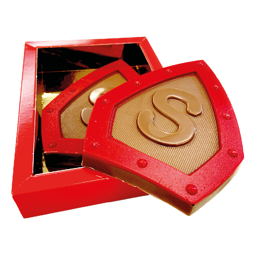 Sint Mijter in geschenkdoos 12 cm - inclusief banderol